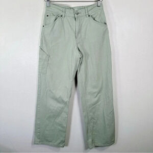H&M Light Green Cargo Twill  Pant